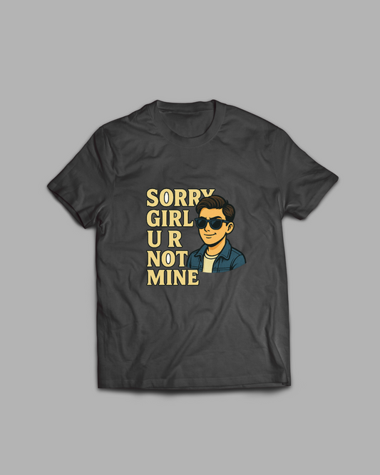 Sorry Oversized tee shirt