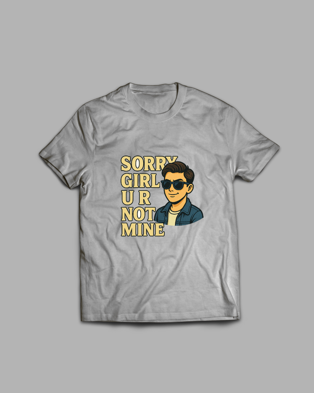 Sorry Oversized tee shirt