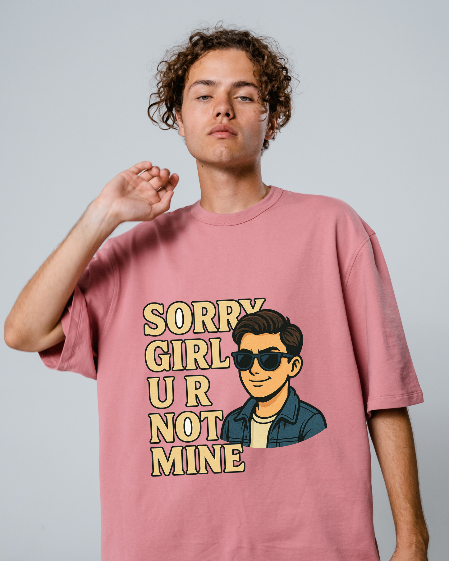 Sorry Oversized tee shirt